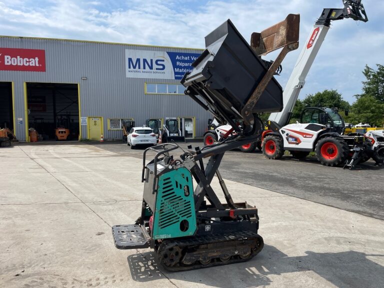 dumper a chenilles a haut déversement imer carry 107 HT CE