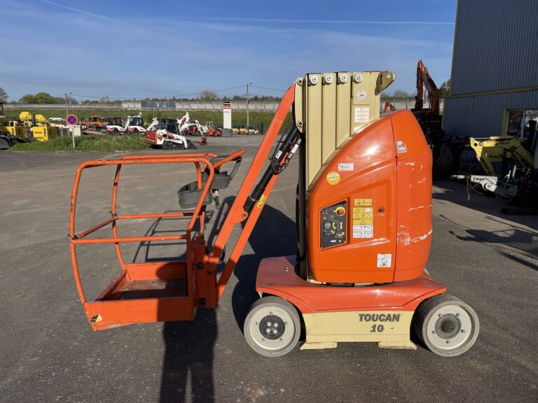 nacelle à mât10 m MNS JLG TOUCAN 10